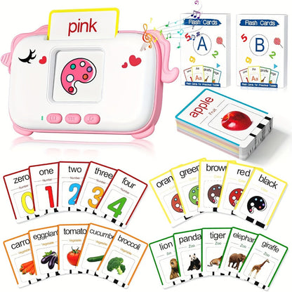Talking Flashcard Machine for Toddlers 160 Words with the Listed Color, Size or Set Options for Everyday Use