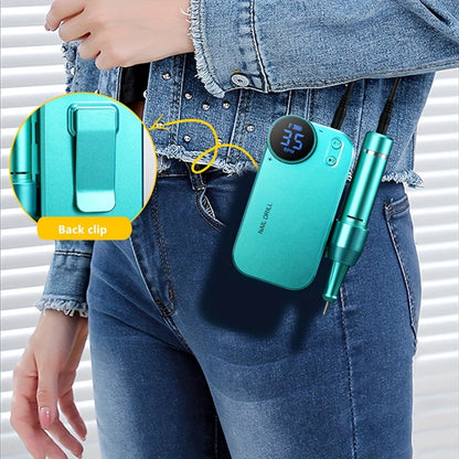 Electric Nail Polisher & Buffer Rechargeable High Power, Professional Manicure Pedicure Machine for Nail