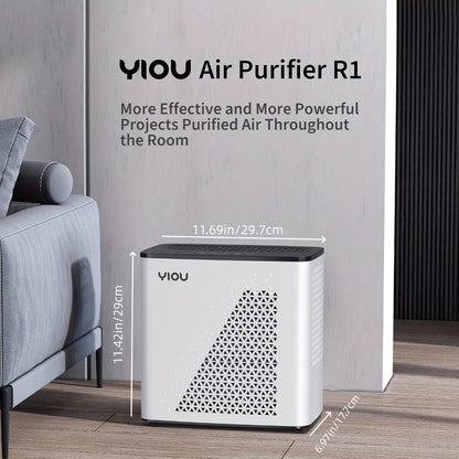 Air Purifier with H13 HEPA Filter, 1295 Sq Ft Coverage, PM2.5 Display, Auto Mode and Timer