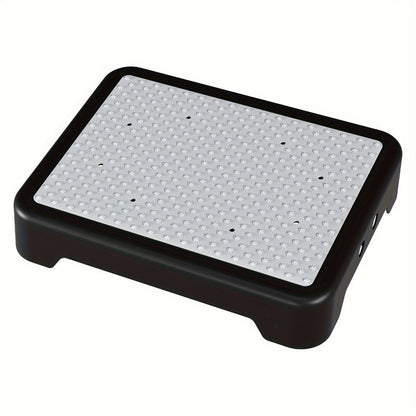 Adjustable One-Step Platform Stool, 17.3 x 13 x 4.1 Inches with Textured Top and Four Color Options