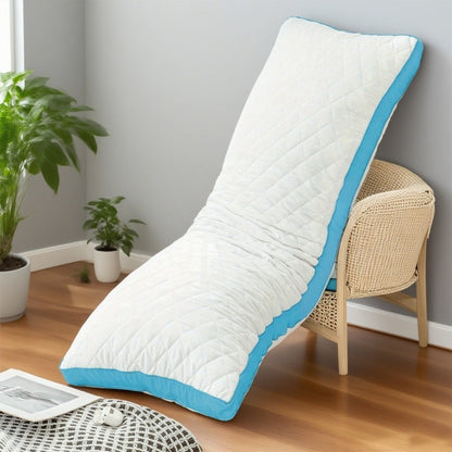 Memory Foam Body Pillow for Side Sleepers 51 Inch, Cooling Long Pillow with Breathable Polyester Cover, Firm Support Full Body Pillow