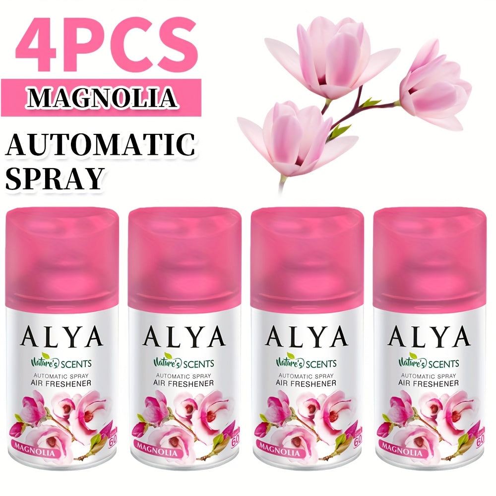 Spray Air Freshener Refill 8.45oz 1pc or 4pcs - 6 Scents Lavender Vanilla Cool Linen Ocean Mixed Berries Magnolia
