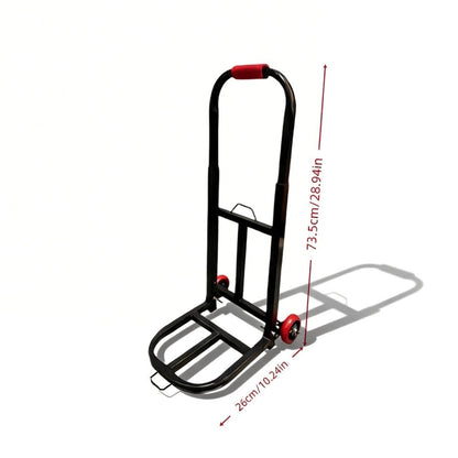 Folding Hand Truck Stair Climbing Wheels Heavy Duty 220 450 680 LBS Capacity Compact Collapsible Handcart Dolly for Home Warehouse Grocery