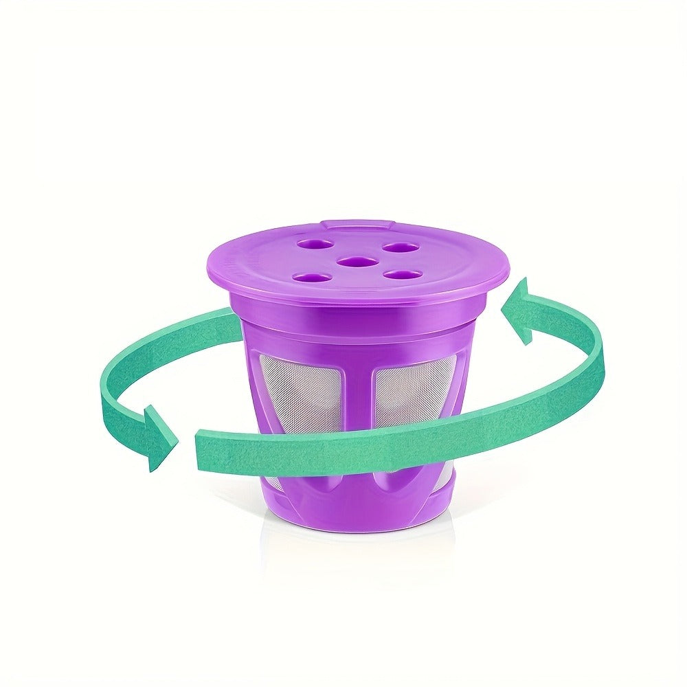 Reusable K-Cup Coffee Pods Set of 6, Refillable Coffee Filters Compatible with Keurig K-Supreme & K-Supreme Plus