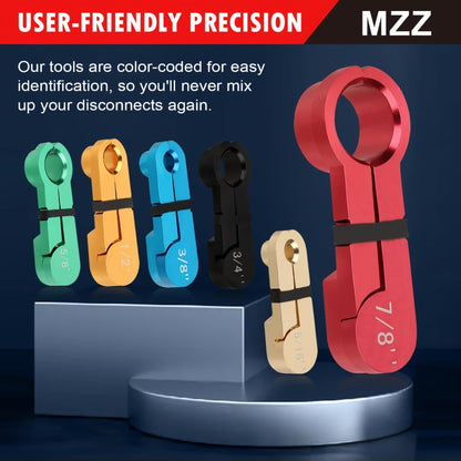 Fuel Line Disconnect Tool Kit 26pcs – Master Quick Disconnect Set with AC & Transmission Disconnect Pliers for Fuel Line Removal