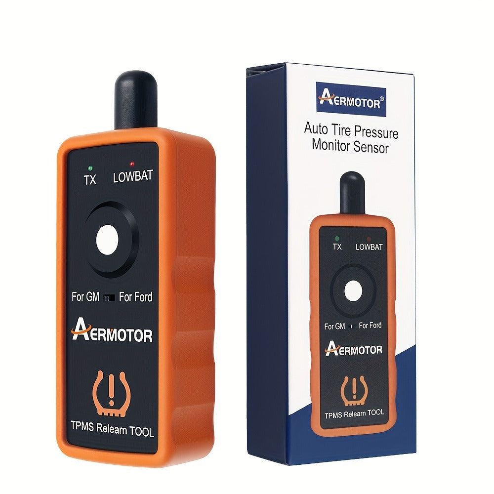 TPMS Relearn Tool 2-in-1 – Tire Pressure Sensor Reset & Activation for Ford & GM | 315MHz 433MHz | EL-50448 Compatible Automotive Diagnostic