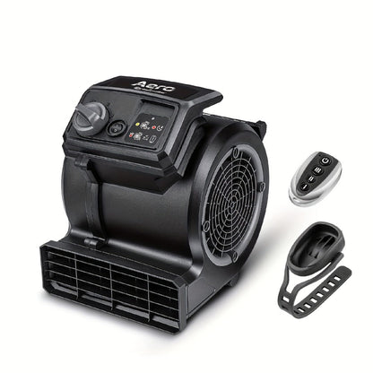 Air Mover Floor Dryer 550 CFM Portable Carpet Blower Fan for Water Damage Restoration Drying for Entryways, Bedrooms and Living Spaces