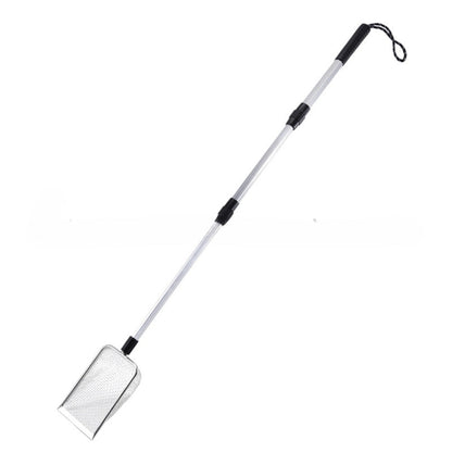 Stainless Steel Beach Sand Sifter with Retractable Telescopic Handle – Portable Sand Sieve for Treasure Hunting