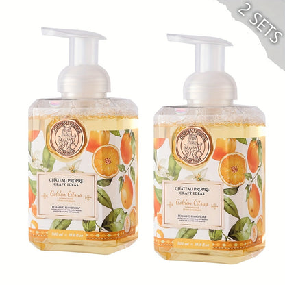 Foaming Hand Soap 500ml Moisturizing Gentle Foam Soap 8 Scents Vanilla Coconut Citrus Floral Fruity Deeply Hydrating Soft Hands All Skin