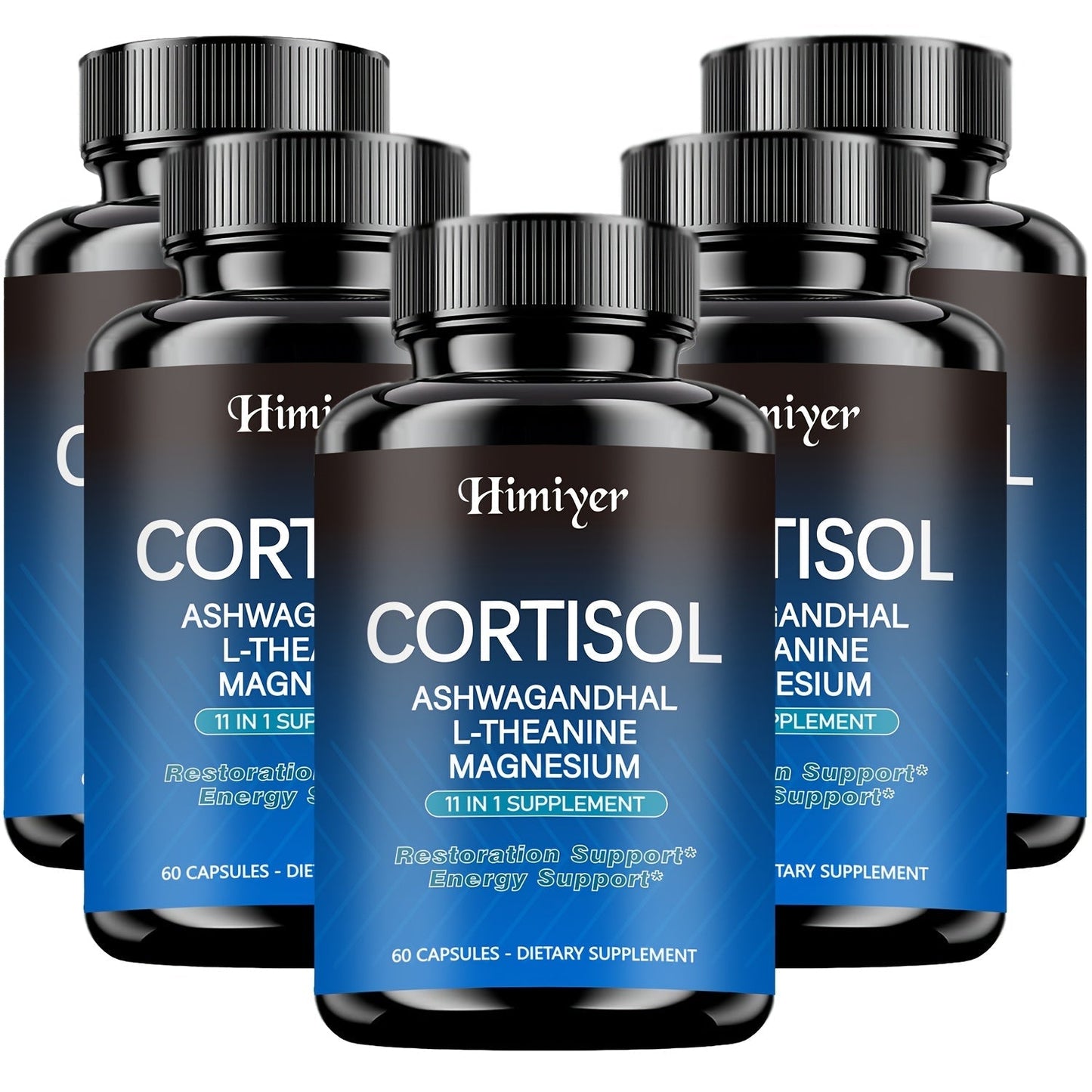 Ashwagandha & Rhodiola Rosea Capsules for Cortisol Control, Energy & Restful Sleep for Bath Time, Home Spa and Personal Care