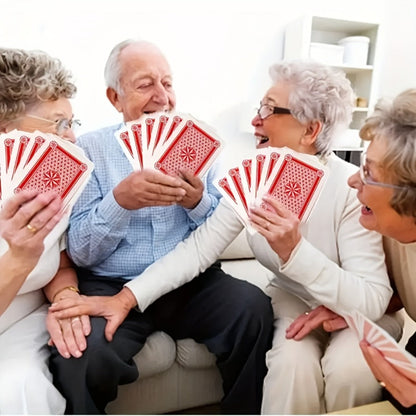 Giant Playing Cards 4x 6x Jumbo Size Poker Cards – Extra Large Card Game Set for Outdoor Party Backyard Fun Family Game Night Kids Adults