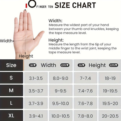 Workout Gloves Full Finger Touchscreen Gel Padded Anti-Slip for Men Women Gym Weight Lifting Cycling Fitness Driving Exercise Training