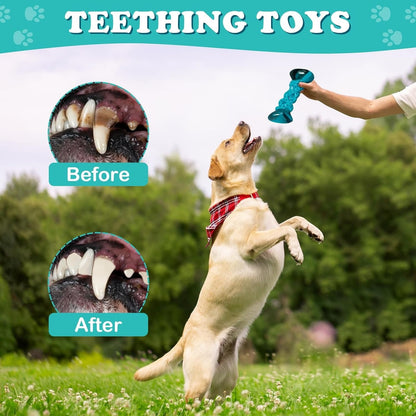 Indestructible Dog Chew Toy Nylon Bone for Aggressive Chewers – Tough Durable Dog Bone for Super Chewers, Long Lasting Chew Toys