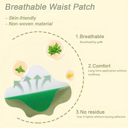 Pain Relief Patches 100pcs – Breathable Muscle & Joint Support Patches for Waist, Back, Knee, Elbow & Neck, Discreet Wear for Sports