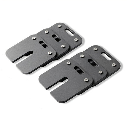 Quick-Lock Adjustable Dumbbell Set 10–80LB – 5LB Increments Square Weight Plates for Home Gym Fitness, Compatible Longer Screws & Add-On