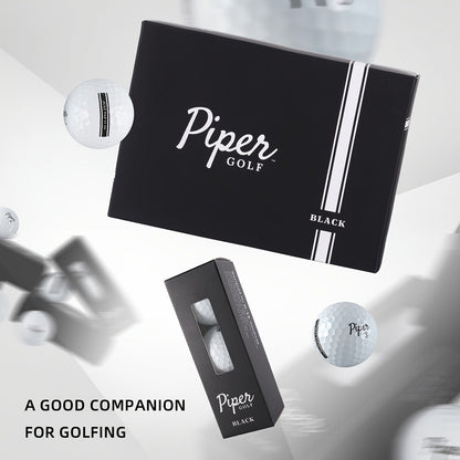 Golf Balls 3-Ply PU Cover with Soft Feel & High Visibility Colors, Professional Distance Golf Ball for Competitive Play and Training