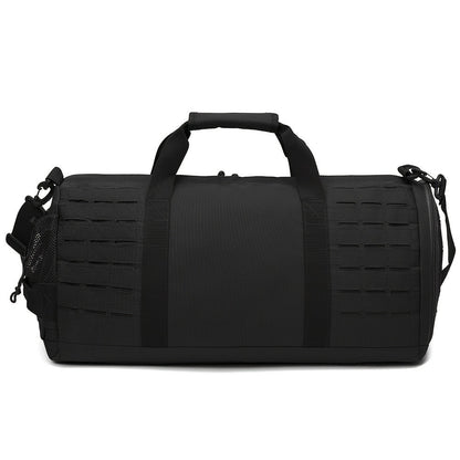 Tactical Duffle Bag 40L for Men Heavy Duty Gym Bag with Shoe Compartment Laptop Pocket Waterproof Sport Travel Bag Weekender Overnight Bag