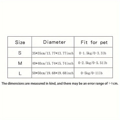 Portable Pet Tent Sleeping Nest for Cats & Dogs – Soft Cozy Foldable Pet House for Indoor Outdoor Camping Travel