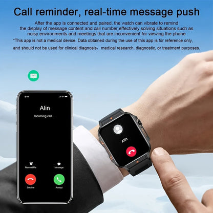 Smartwatch with Wireless Calling – 1.95" HD Display, 100+ Sport Modes, IP68 marking, Step & Calorie Tracker | SENBONO Men & Women