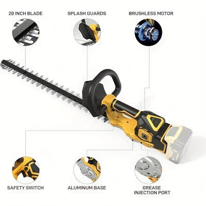 Brush Trimmer Cordless for Dewalt 20V Battery - Brushless Motor Electric String Trimmer Tool Only