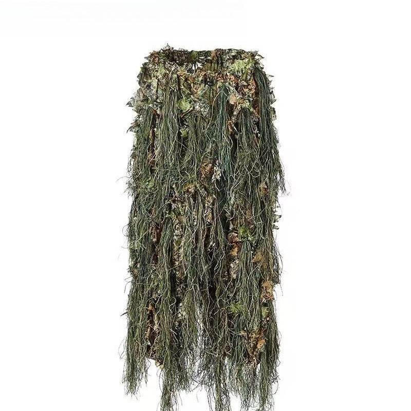 Leaf Camouflage Ghillie Cloak – Lightweight Camo Suit for Hunting, Bird Watching, Wildlife Photography, Tactical Training & Halloween