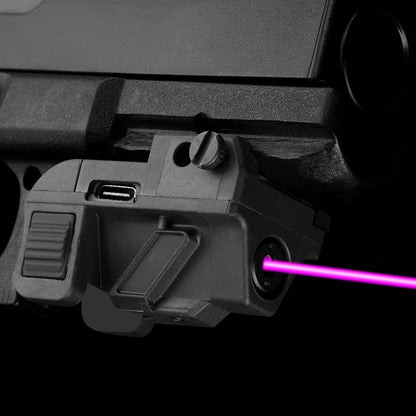 Laser Sight for Picatinny Rail Pistols – Green Red Blue Laser, CNC Aluminum, Low Profile, USB Rechargeable, 5-Hour Runtime