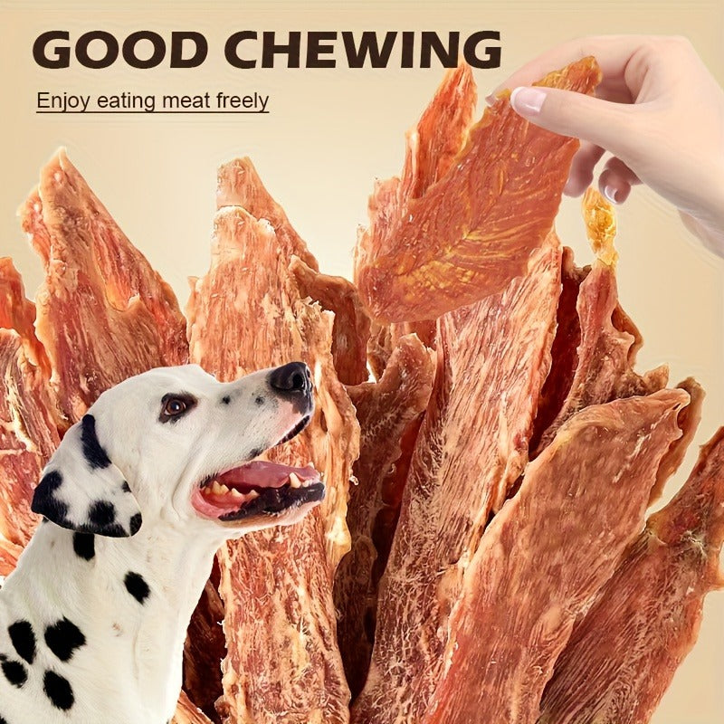 Cat & Dog Treats Chicken Jerky & Duck Jerky Combo – High Protein Grain Free Training Rewards, Dental Chews