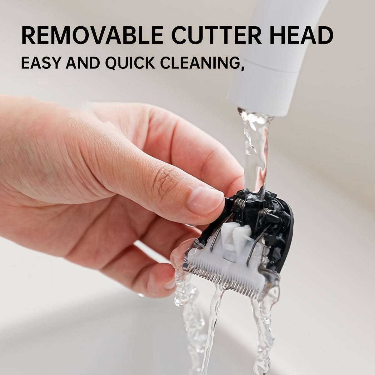 Pet Grooming Clippers Rechargeable with LED Display – Cordless Electric Dog Cat Hair Clipper, Detachable Blades 4 Guide Combs Low Noise