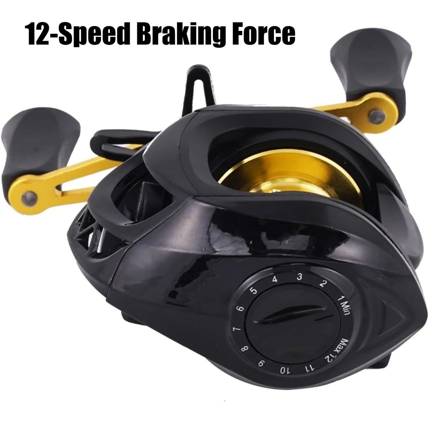 Carbon Fiber Fly Fishing Rod and Reel Combo Set 165cm Aluminum Alloy Reel EVA Grip Left Right Hand Fly Fishing Kit Black Gold Beginner