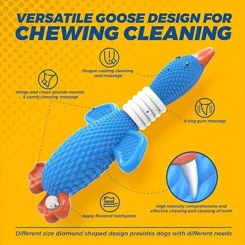 Indestructible Nylon Dog Chew Toy for Aggressive Chewers – Upgraded Tough Goose & Clownfish Design, Heavy Duty Durable Chew Toy