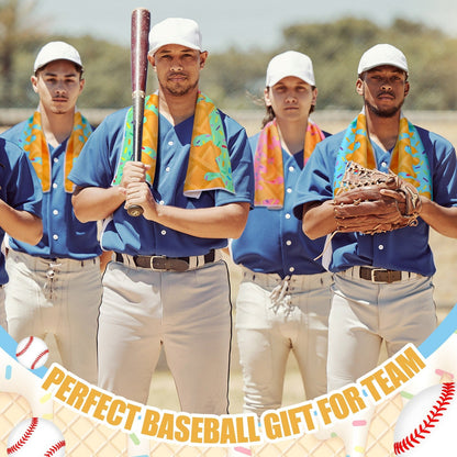 Sports Ice Towels 24-Pack – 30”×9” Mini Microfiber Cooling Towel for Baseball, Softball, Golf, Football, Yoga & Running
