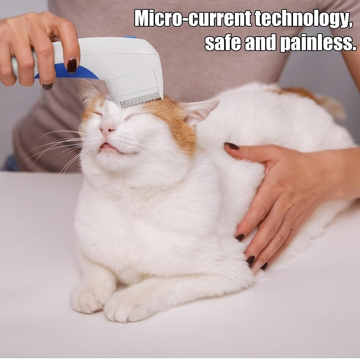 Pet Brush 2-in-1 Deshedding & Grooming Comb for Dogs & Cats – Gentle Hair Removal with Durable Stainless Steel Teeth