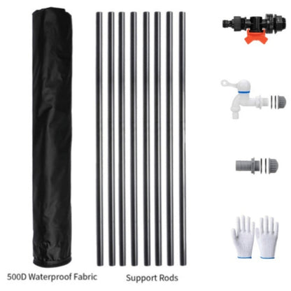 Collapsible Water Tank Large Capacity – Foldable Rainwater Collection System, Drinking Water Safe, 52 to 200 Gallon Options for Irrigation