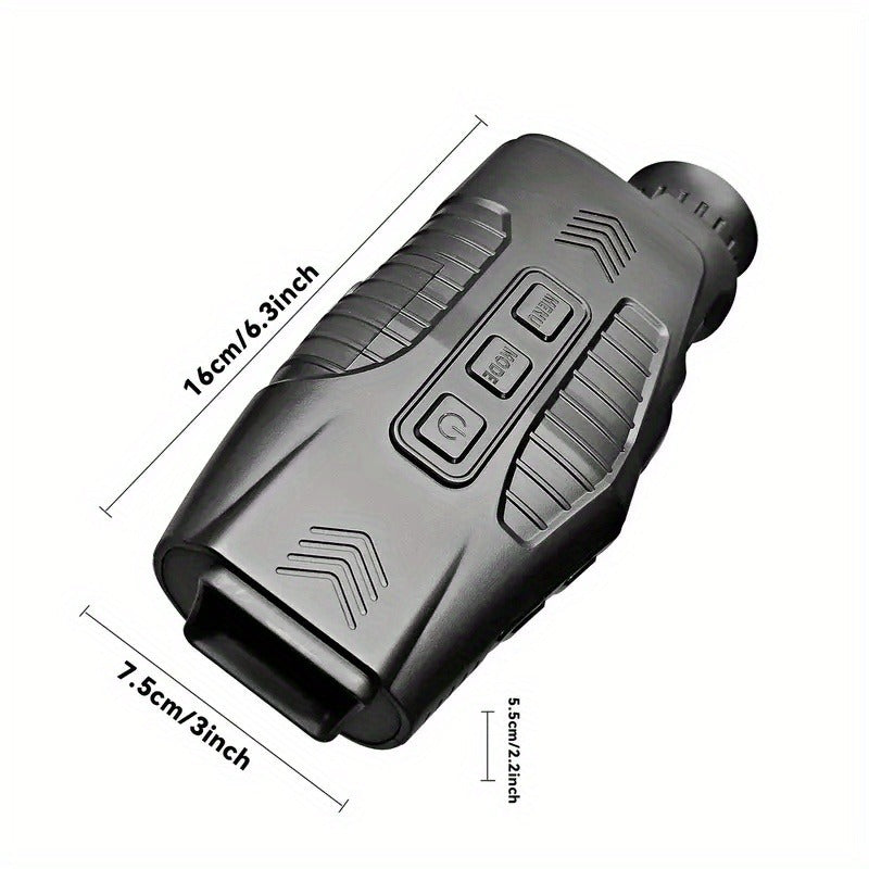 Infrared Night Vision Monocular – HD 1080P / 4K Ultra HD | USB Rechargeable Digital Night Vision Scope | 8x28mm Telescope Camera for Hunting