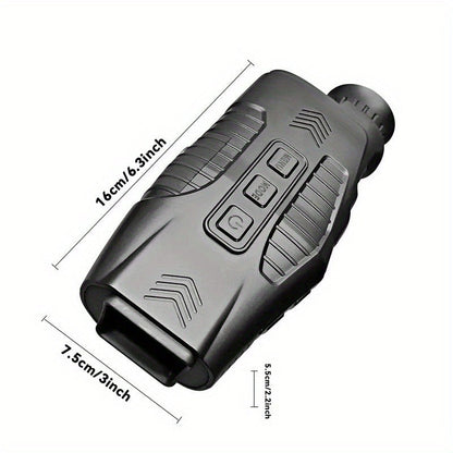 Infrared Night Vision Monocular – HD 1080P / 4K Ultra HD | USB Rechargeable Digital Night Vision Scope | 8x28mm Telescope Camera for Hunting