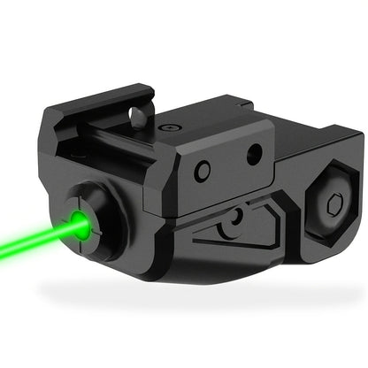 Pistol Laser Sight Ultra Compact Red Green Purple Laser for Guns with Type-C Charging – Universal 20mm Picatinny Rail Mount