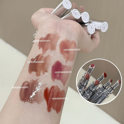 Tinted Lip Gloss Set 6pcs Plumping Vibrant Shine, Non-Drying Glossy Lip Balm for All Seasons, Festival Party Makeup