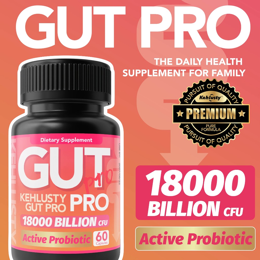 Probiotics 18000 Billion CFU Capsules, Lactobacillus & Bifidobacterium Multi-Strain Formula