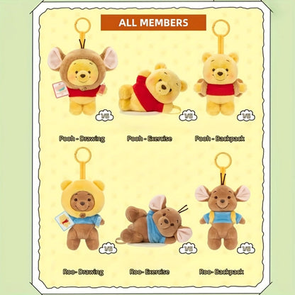 MINISO Disney Winnie The Pooh & Friends Blind Box Figure with the Listed Color, Size or Set Options for Everyday Use