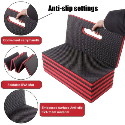 EVA Kneeling Pad Car Repair Work Mat – Foldable Waterproof Thermal Insulation Pad for Mechanic, Camping & Hiking