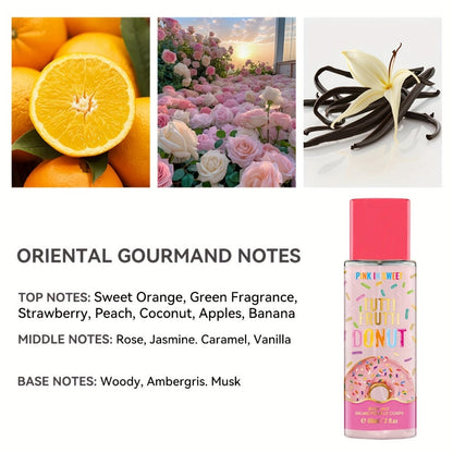 Women's Fragrance Gift Set - Body & Hair Perfume Spray 4-Piece Set 2 fl oz Each, Sweet Scent for Date Party & Gifting