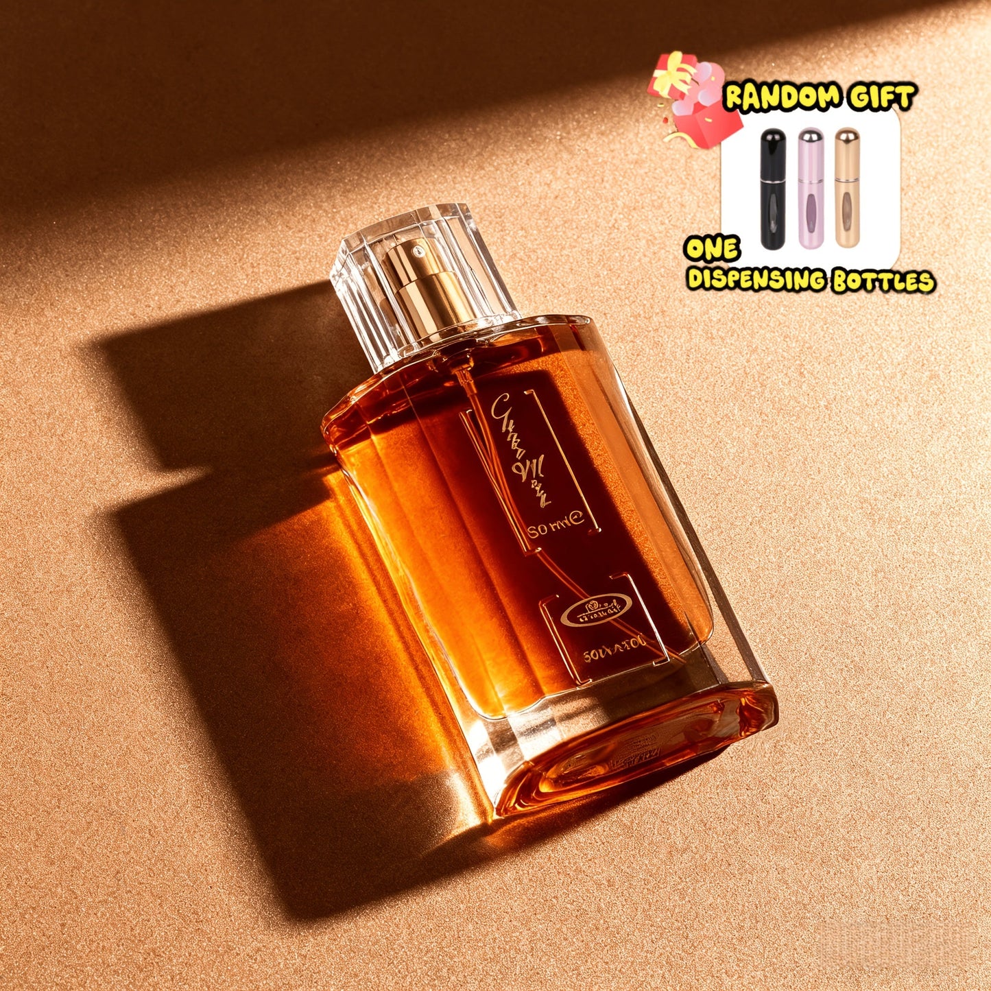 Perfume for Women 50ml Oriental Gourmand Spray with Cocoa, Musk, Amber and Soft Floral Notes