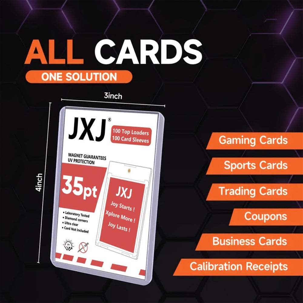 Top Loaders & Card Sleeves Bulk 200/400/800pcs with the Listed Color, Size or Set Options for Everyday Use
