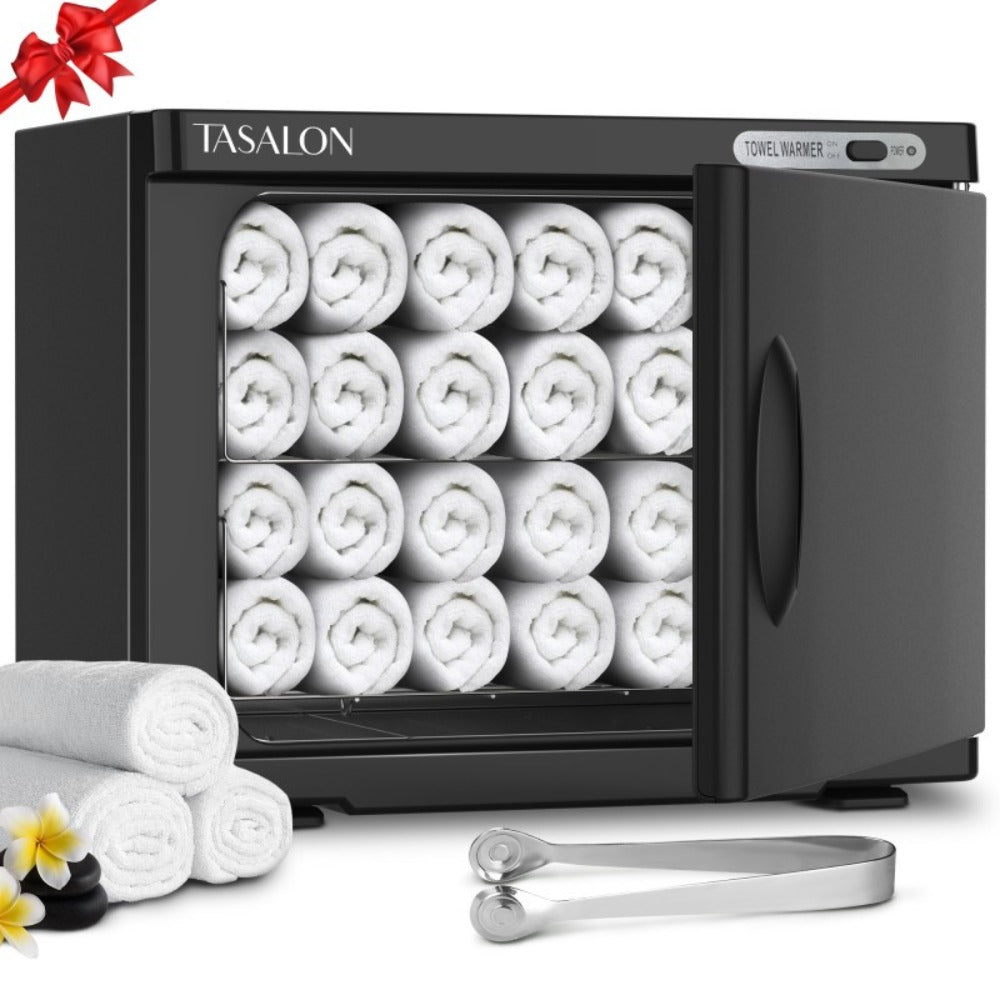 Hot Towel Warmer Cabinet 23L Holds 72 Towels Heats to 158-176°F in 10-15 Min, Professional Salon & Spa