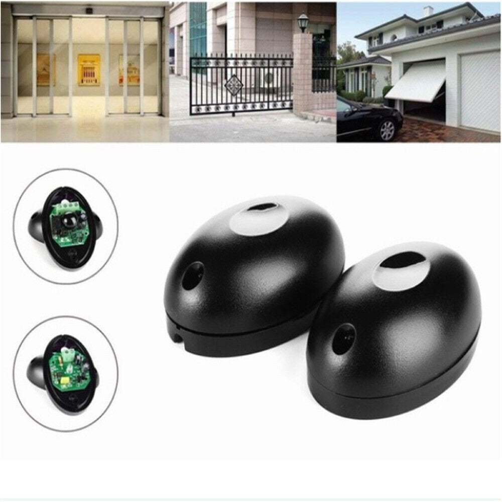 Infrared Beam Sensor Security Alarm, Anti-Jamming Outdoor Indoor Motion Detector, 20M Detection Range