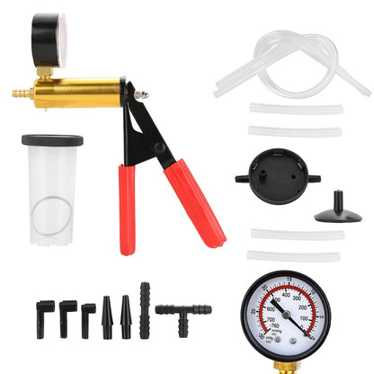 Brake Bleeder Kit – One-Man Vacuum Pressure Pump Tester Set for Car Motorcycle Truck Clutch Bleeding