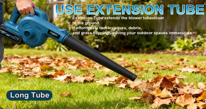 Cordless Leaf Blower, Portable Electric Handheld Blower Lawn Garden Car for Garden, Patio and Yard Use