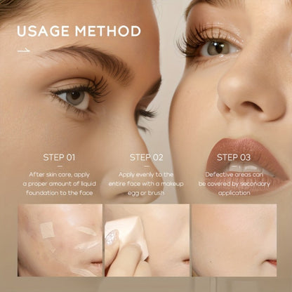 30ml Pump Liquid Foundation Multipack with Soft Ivory, Natural or Tan 3- and 5-Bottle Options