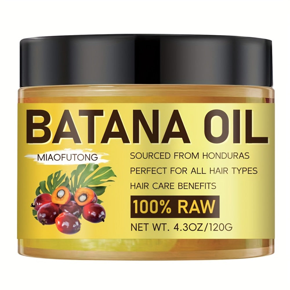 Banana Hair Oil Treatment 100% Raw Honduran Deeply Frizz Control Scalp Nourishment Dry Damaged Hair All Hair Types Women 4.3oz 120g