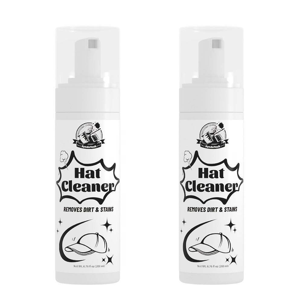 Hat Cleaner Foam Spray – Professional Stain Remover for Wool, Felt & Fur Hats, Removes Dirt, Sweat & Fingerprints, 6.76 Fl Oz (200ml)